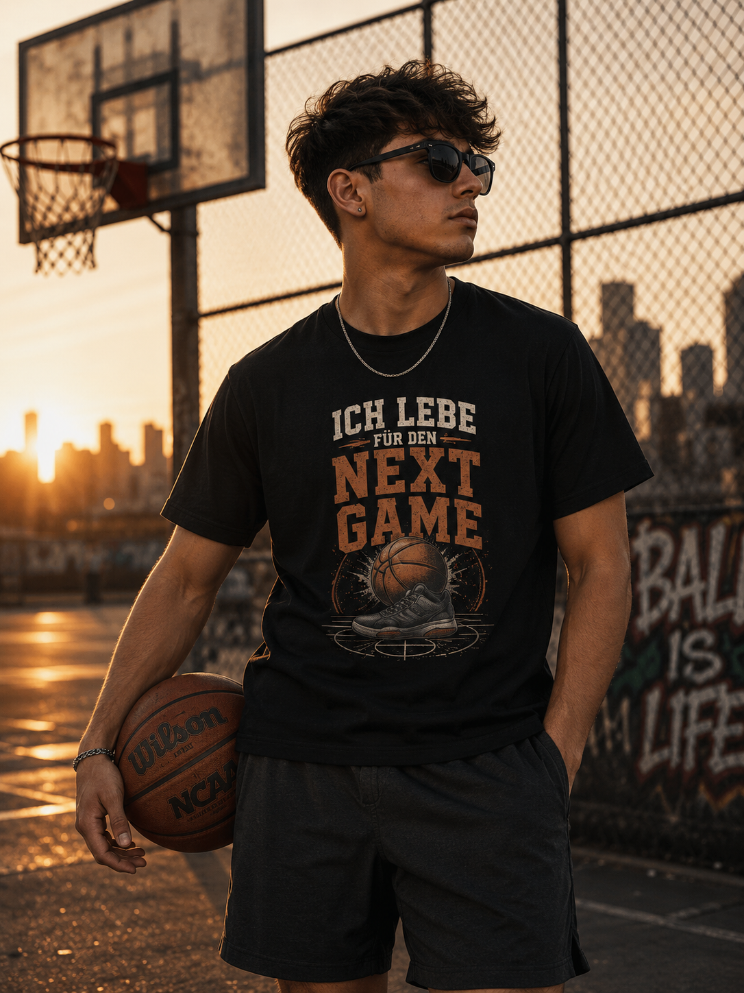 Ich lebe für den Next Game - Unisex T-Shirt