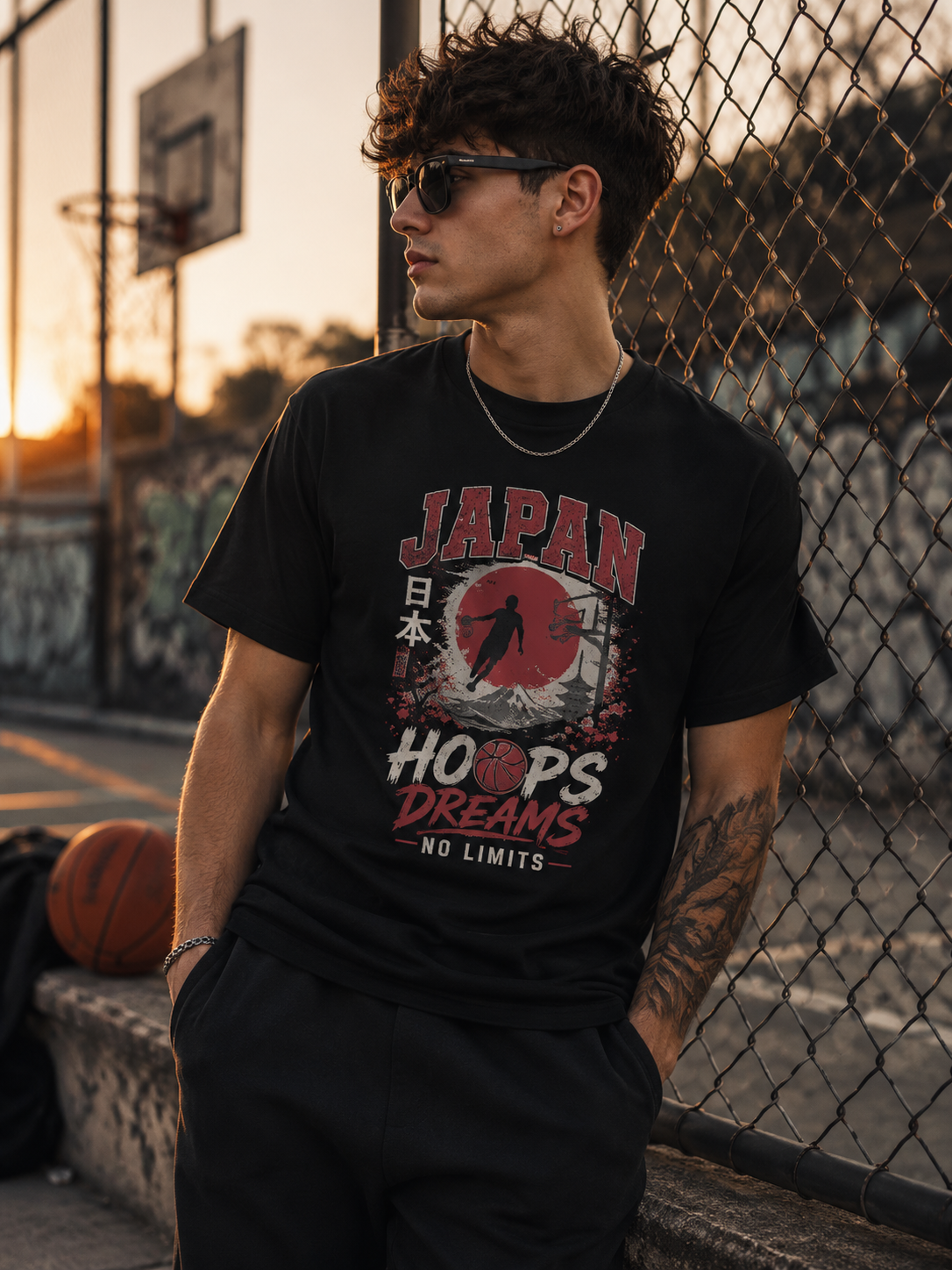 JAPAN HOOP DREAMS - Unisex T-Shirt